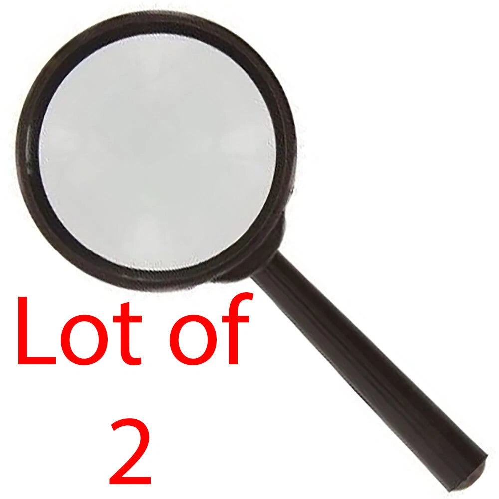 2 .5" 5x Magnifying Glass Lens Tool Magnifier Jewelry Design & Repair