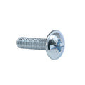 M4 Threaded 5/8" Screw, Truss Head With Combi-cross Slot