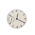 White 37mm Watch Dial Plate With Hands For Eta 6497 St3600 Movement