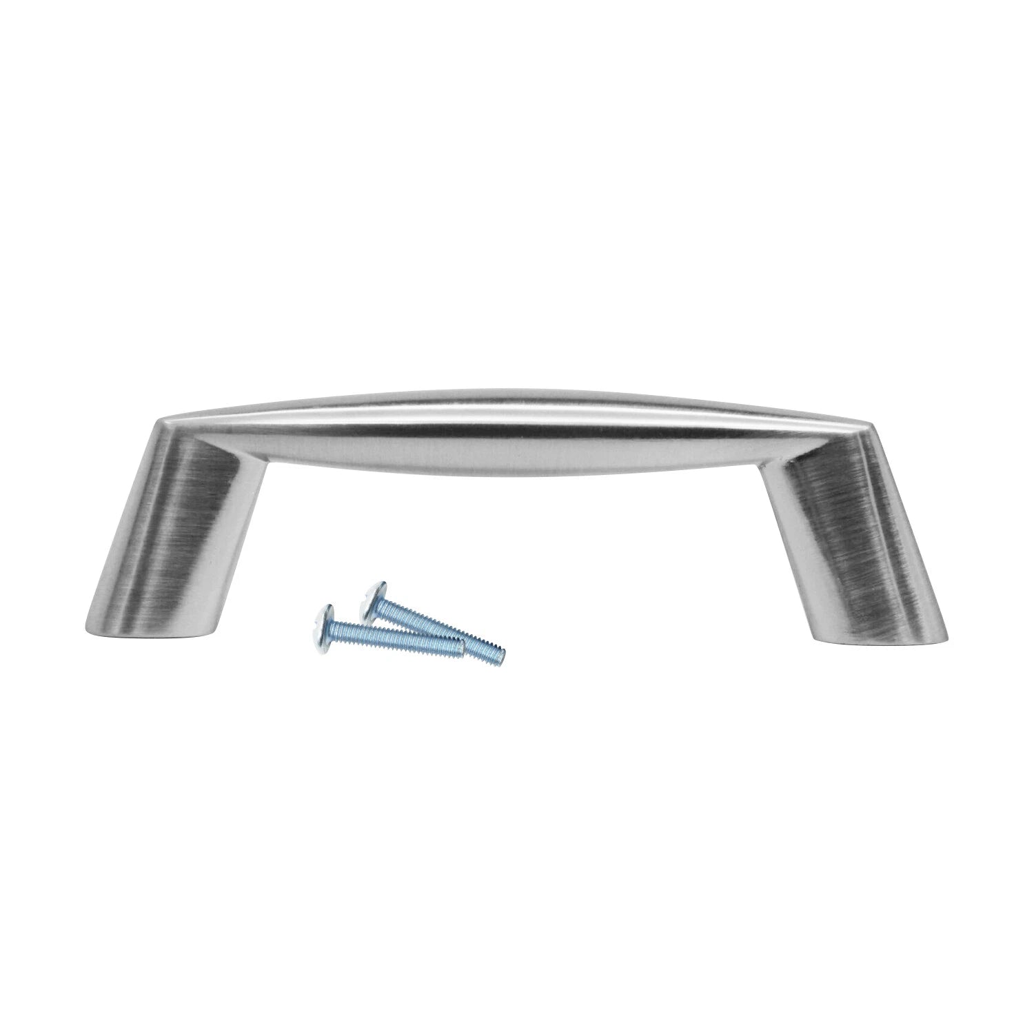 Modern Slanted Style 3" Brushed Nickel Kitchen Cabinet Handle Pull