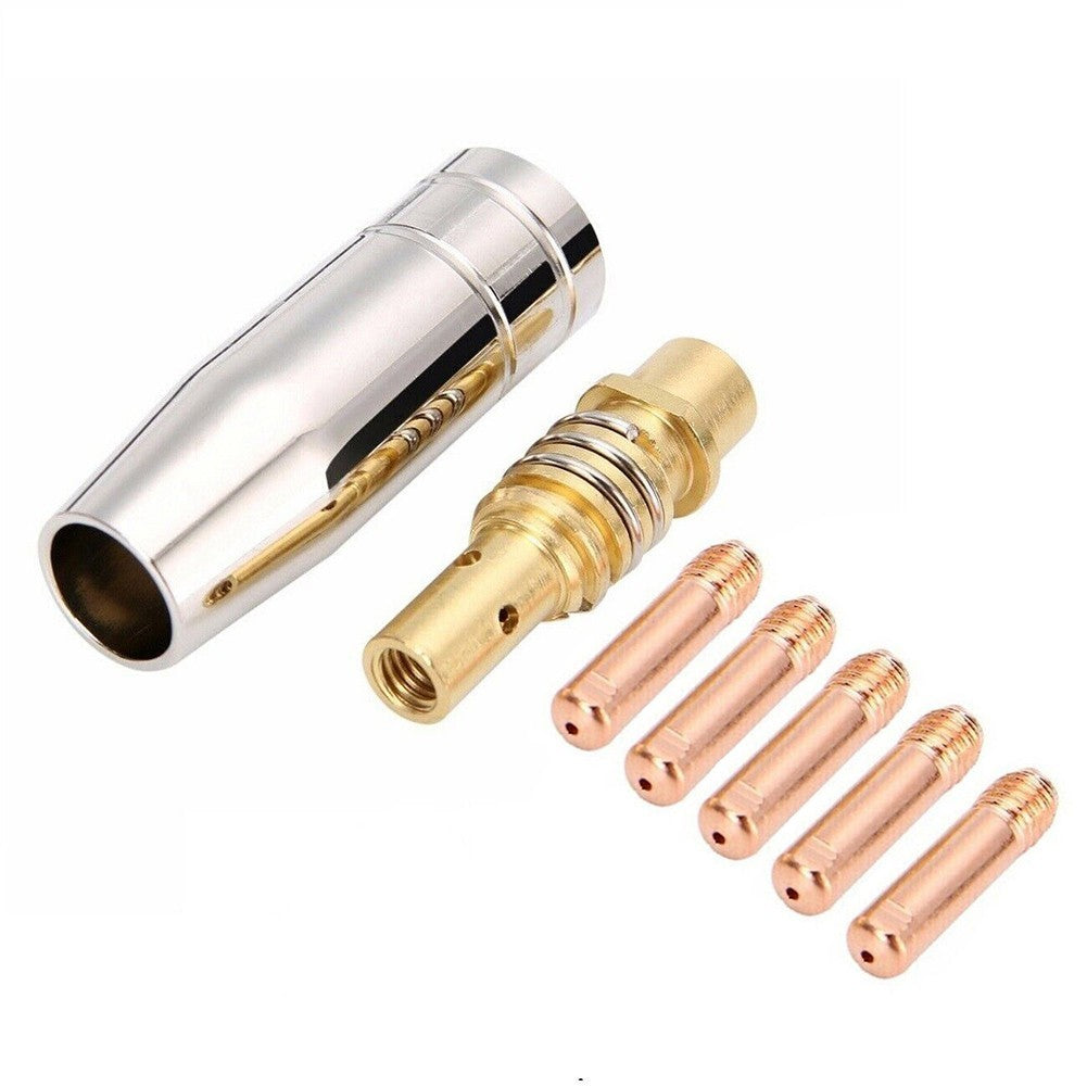 For Mitech Chiry Protective Nozzle Tip Holder 7PC Kit Conductive ConsumablesOpen