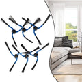 New Blue Side Brushes Kit Replaces Parts For Samsung Sr8980 Robot