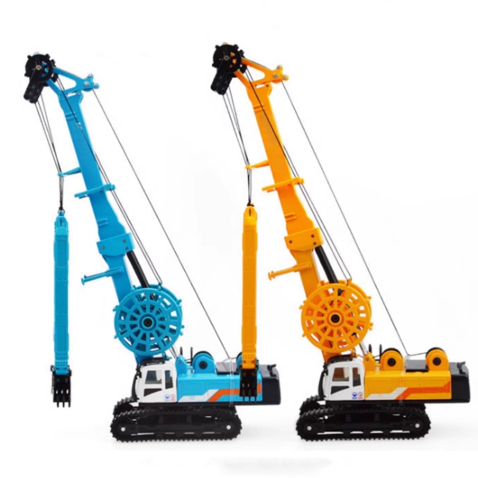 12cm Diecast Alloy 1/64 Trenching Machine Construction Vehicle Model