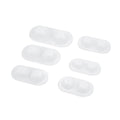 6 Sets Multifunctiona<wbr/>l Clear Silicone Molds Doll Eye Molds
