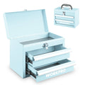 Workpro Portable Metal Tool Chest 2 Drawer Mini | Built Supply Co