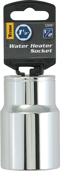 Titan 1/2" Drive Water Heater Socket by Titan