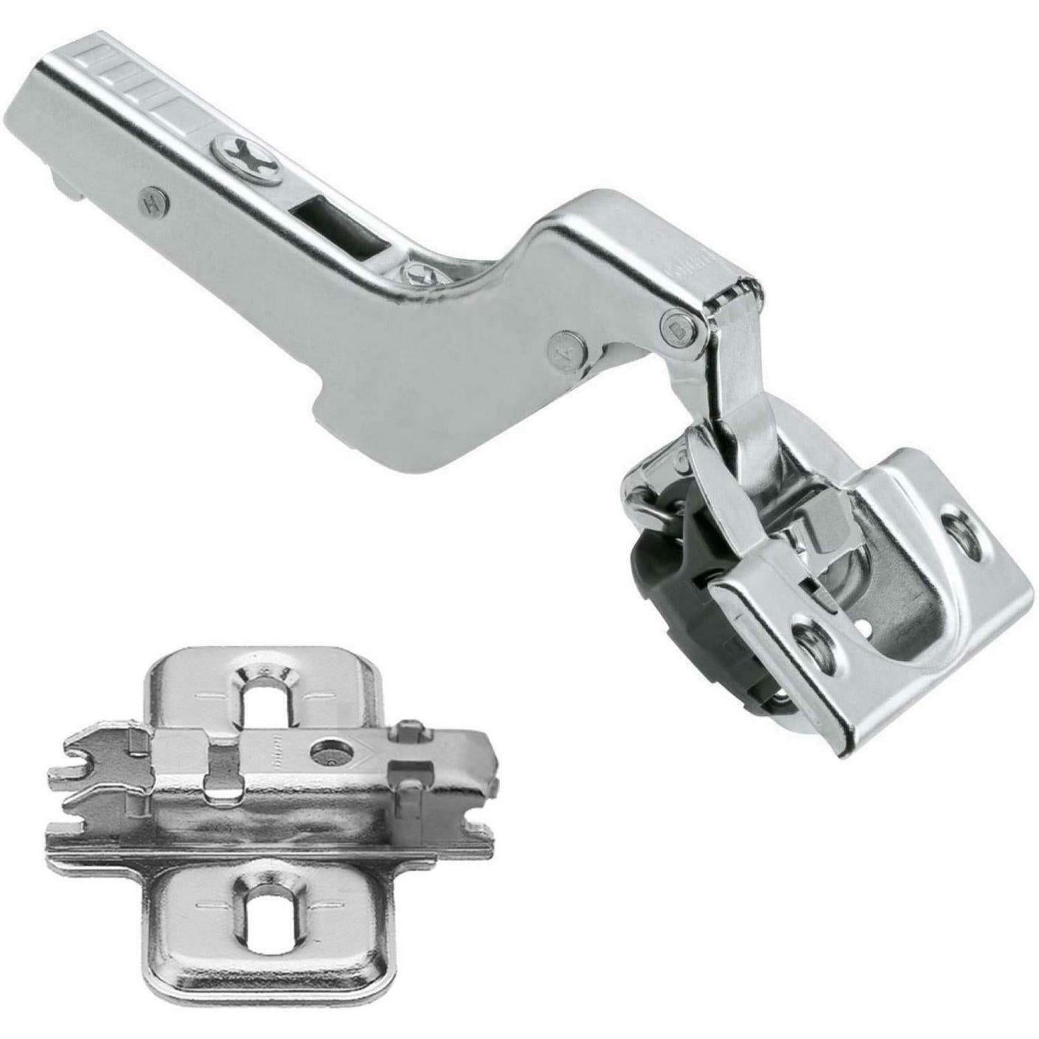 Blum Soft Close Inset Hinge 110 Clip Top 71b3750 & Cabinet Mounting