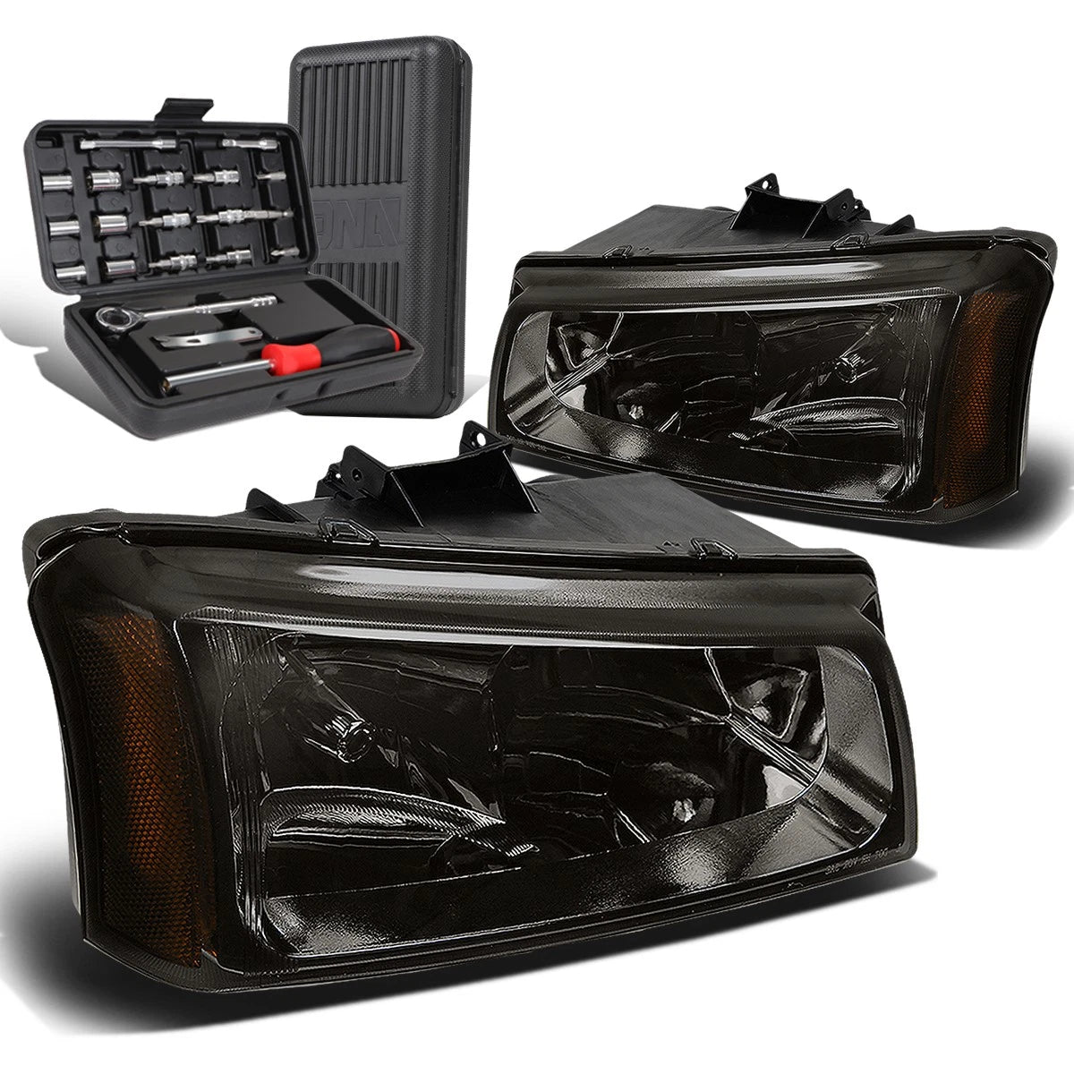 For 2003-2006 Chevy Silverado Smoked/amber Signal | Built Supply Co