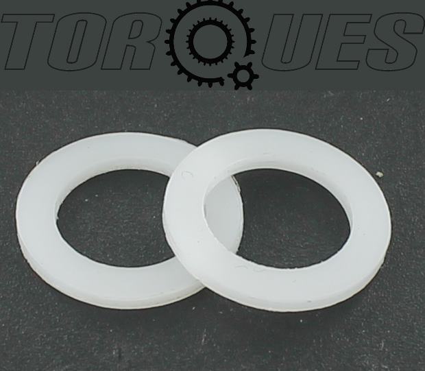 An-4 7/16" I.d Bulkhead Ptfe Washer Pair
