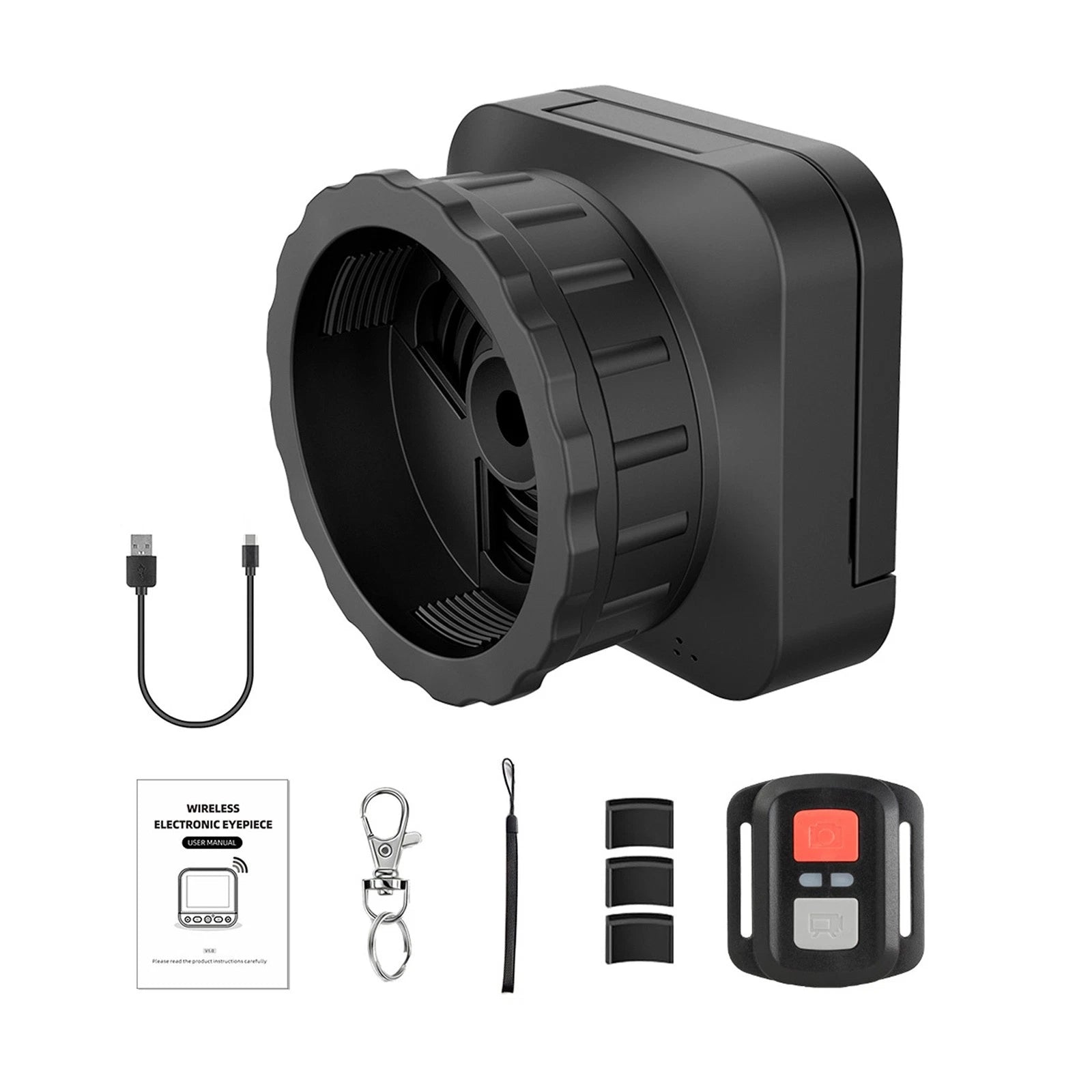 4k 64mp Digital Telescope Eyepiece With 2.4g Wifi And Low Light