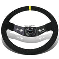 Nrg Aluminum 350mm Racing Steering Wheel Yellow | Built Supply Co
