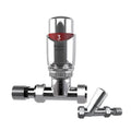 Drayton TRV4 Chrome 15mm Straight TRV