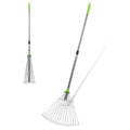 Workpro Heavy Duty Leaf Rake Telescopic 32"-63" | Built Supply Co