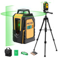 PREXISO 360° Laser Level Tripod 100Ft Cross Line Level