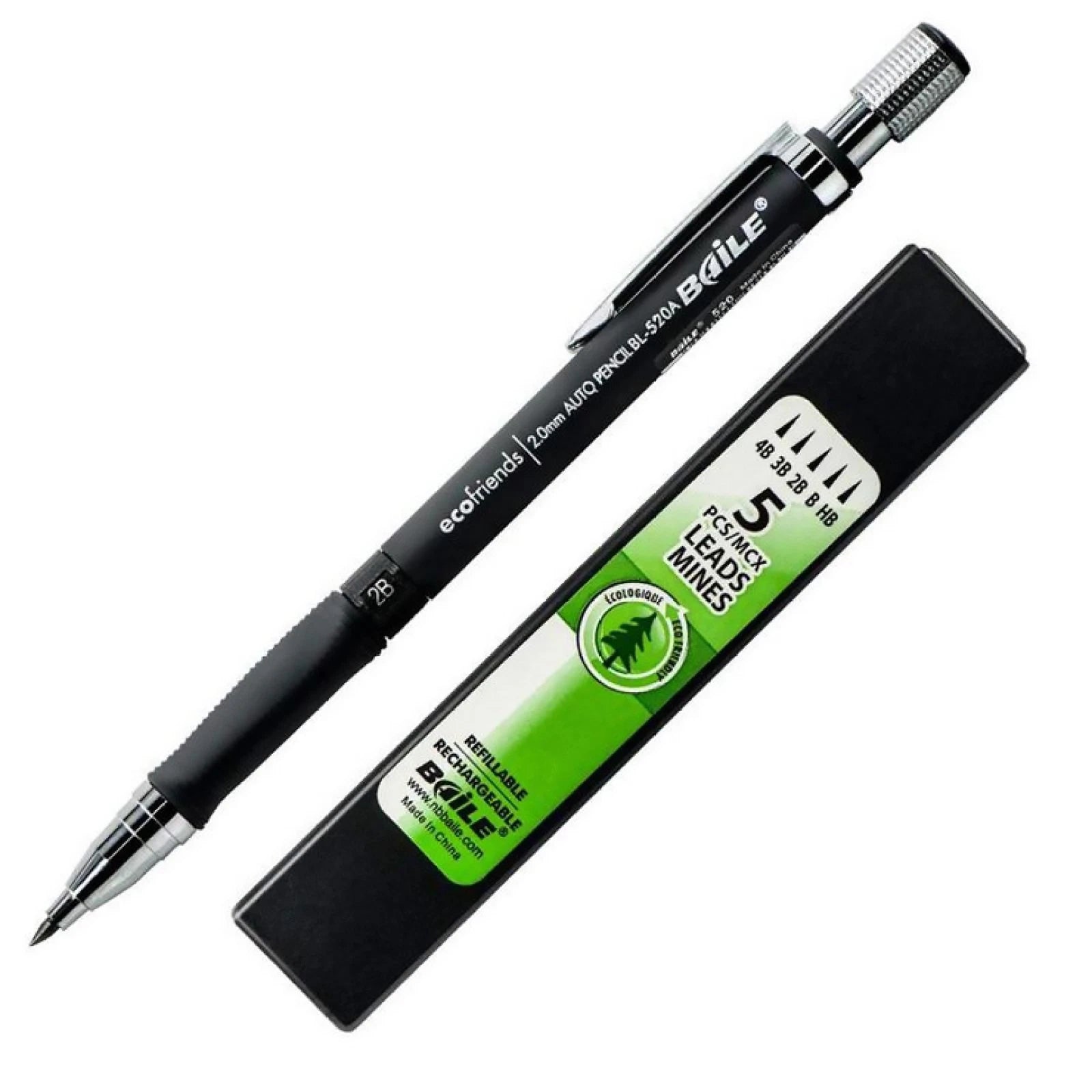 2mm 2b Lead Holder Automatic Mechanical Drawing Drafting Pencil 5