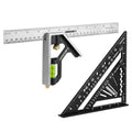 Arrow 12" Zinc Alloy Combination Square Set by Arrow
