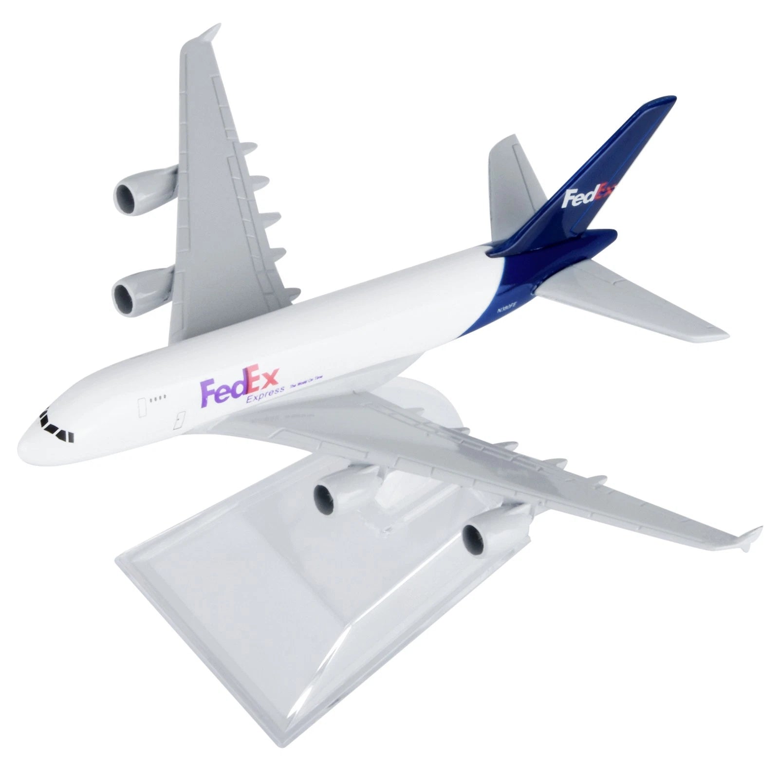 1:400 A380 Aircraft Airplane Plane Model For Federal Express Kid