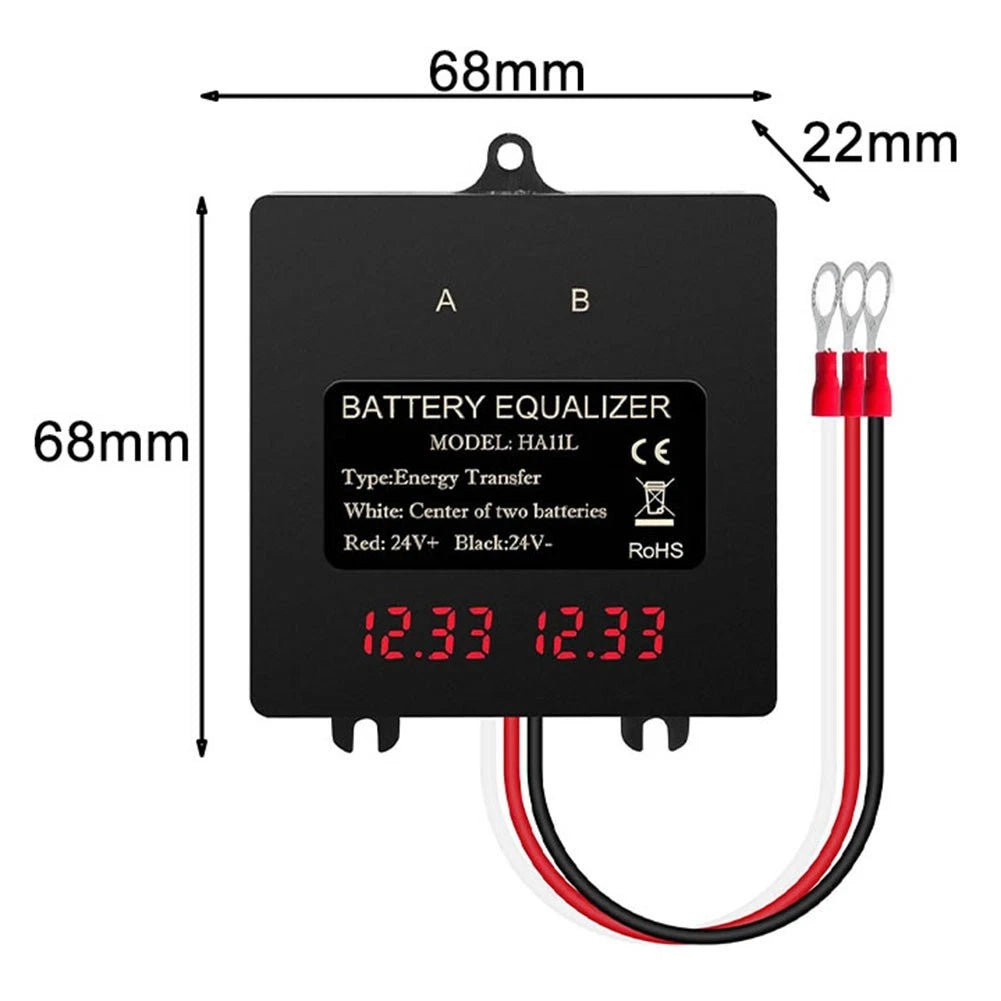 High Performance Balancer For 2x12v Balanced Voltage Batteries