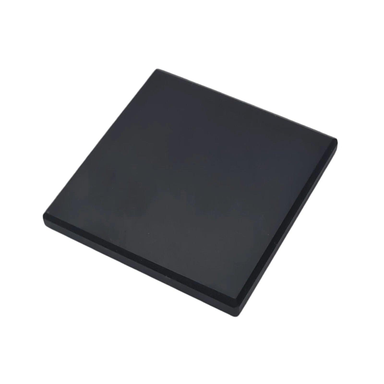 2" X 2" X 1/4" Gold Testing Black Stone - Jewelry Scrap Metal Karat