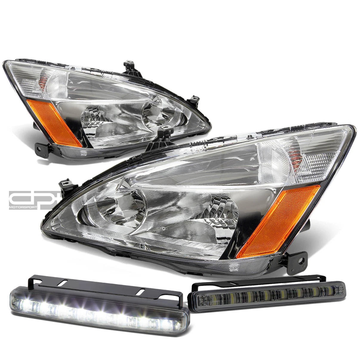 Chrome Housing Heads+amber Corner+smoked Led Fog | Built Supply Co