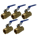 XFITTING 3/4" Female Ball Valve 5 Pack