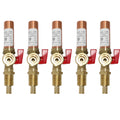 XFITTING Washing Machine Outlet Valve - 5 Pack