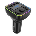 Car Bluetooth Fm Transmitter Adapter Pd Type-c Dual Usb Fast Charger