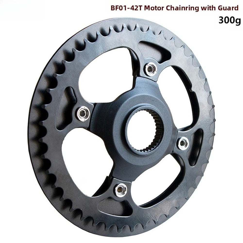 Aluminum Chainring 42 Teeth For Bafang Drive Motor For M500 M510 M620