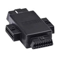 For Diagnostic Obd2 Obdii 1 Male To 3 Female Splitter Converter