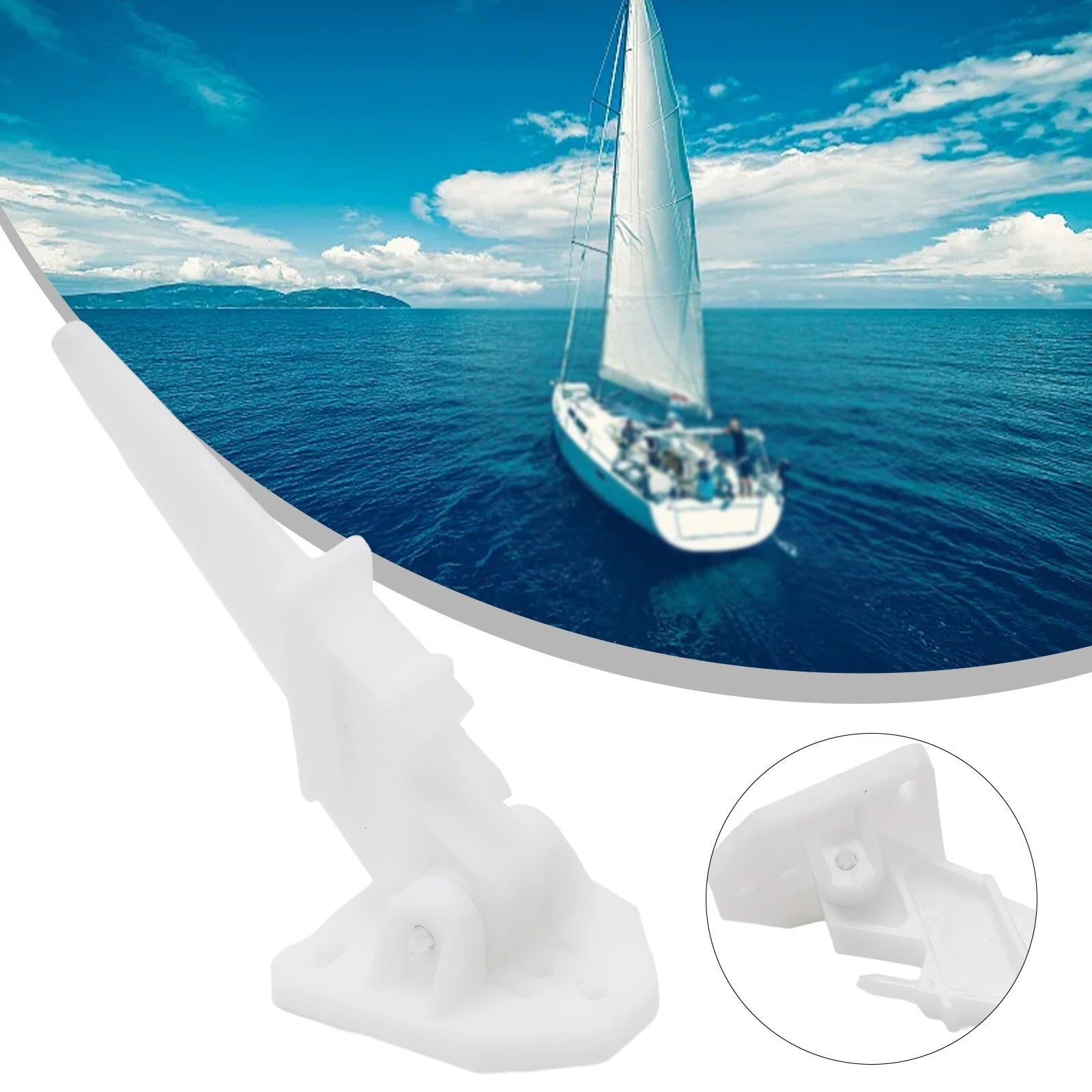 Enhanced Durability Boat Pressure Speedometer Pitot Tube 80mph Speed