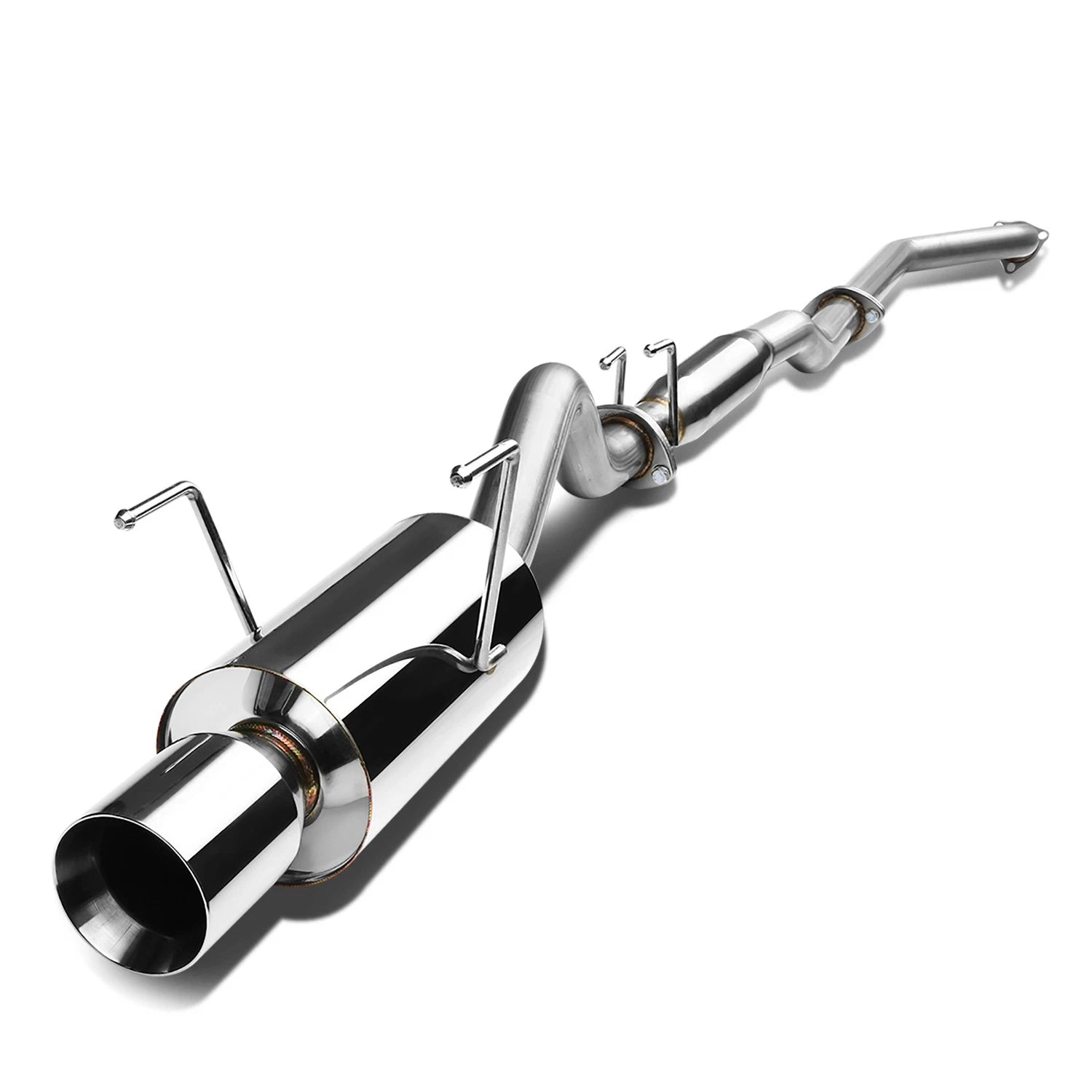 For 2002-2006 Acura Rsx Dc5 Type-s Catback Exhaust System 4" Rolled