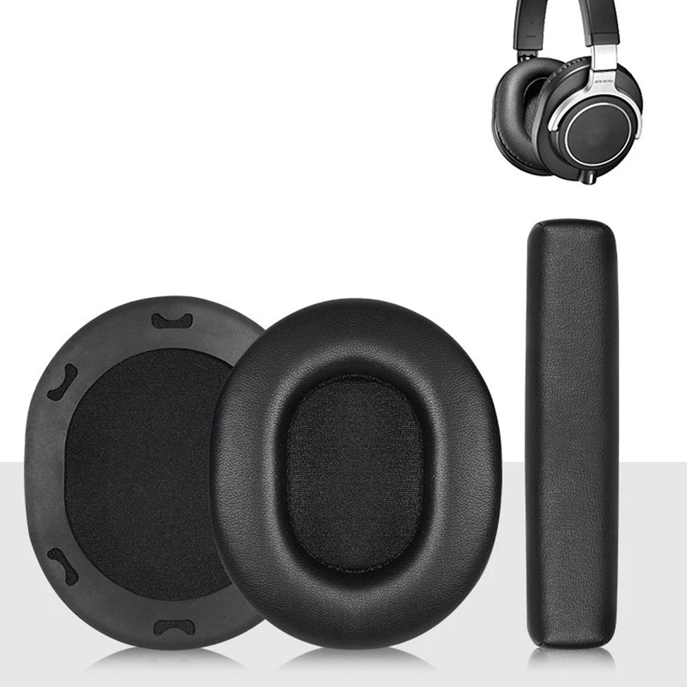 Earpads Cushion Ear Pads Foam Replacement For Audio-technica Ath-m70x