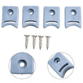 Top And Bottom Rubber Stops For Shower Room Door Pulley Complete Set