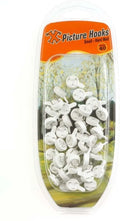 X-HOOKS Hard Wall Picture Hooks Small Nylon (40 Pack)