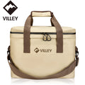 Villey 30cans Cooler Bag Insulated Soft Sided Cooler Leakproof Cooler