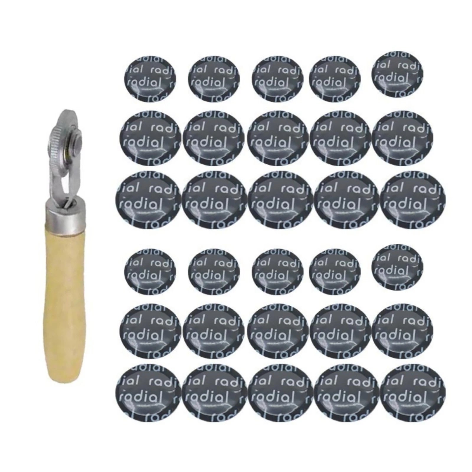 31 In 1 Universal Tire Repair Rubber Patch Glues Tool Tyre Patching
