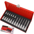 Neilsen 18pc Torx Bit Socket Set T8 - T60