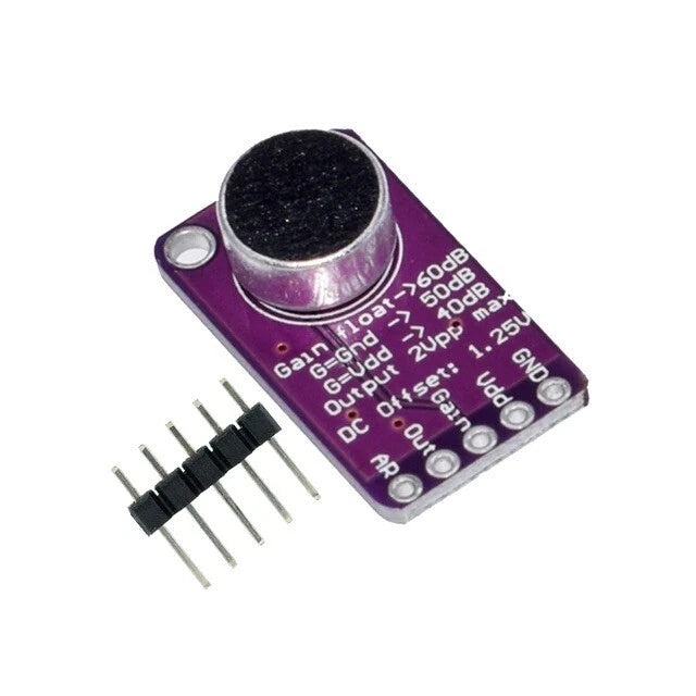 Microphone Module MAX9814 AGC Amp  for Arduino Raspberry Pi 20Hz-20KHz 2.7-5.5V
