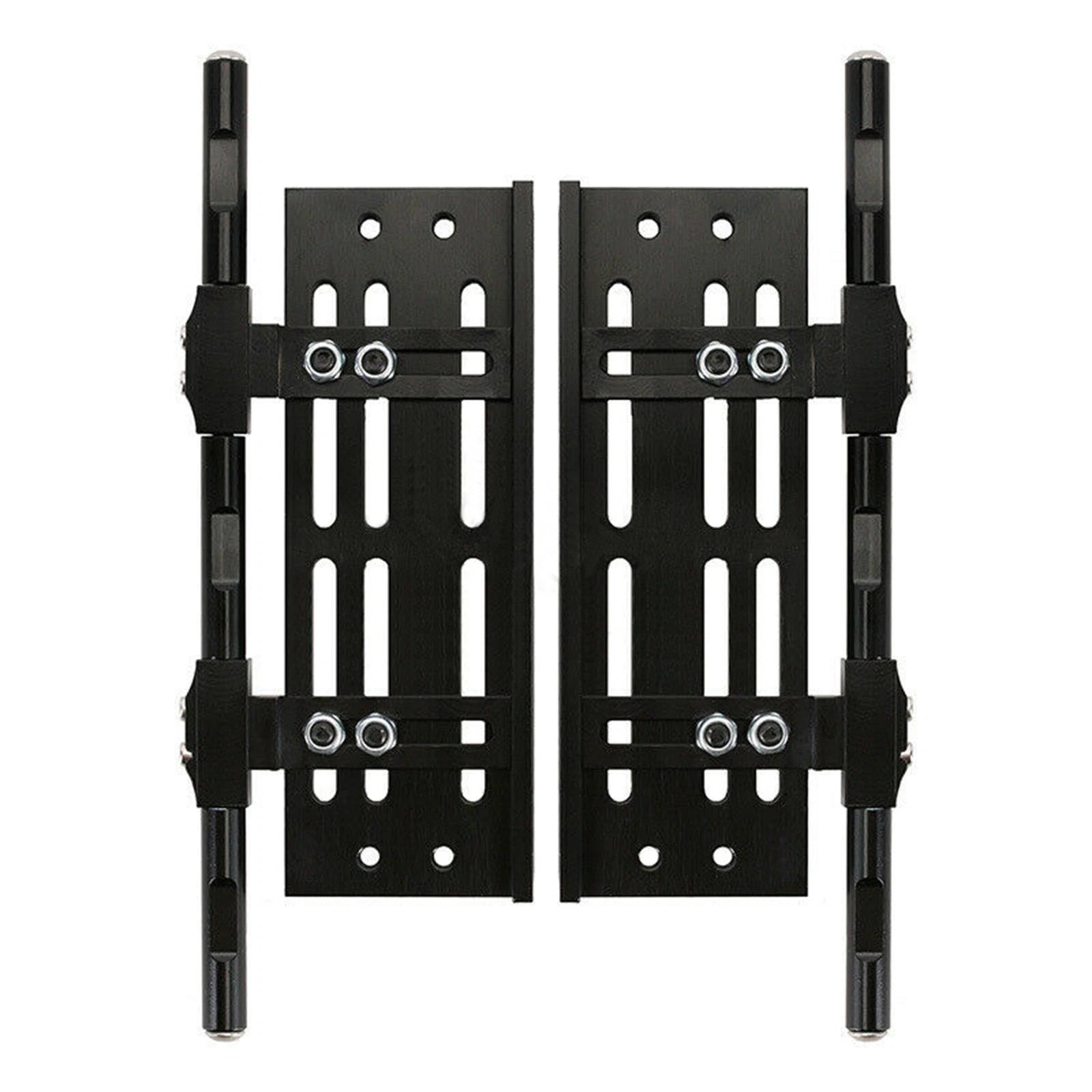 1/10 Rc Car Diy L+r Adjustable Aluminum Slider Cnc Side Pedal For