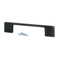 Modern Tele 3-3/4" Brushed Oil-rubbed Bronze Cabinet Handle Pull