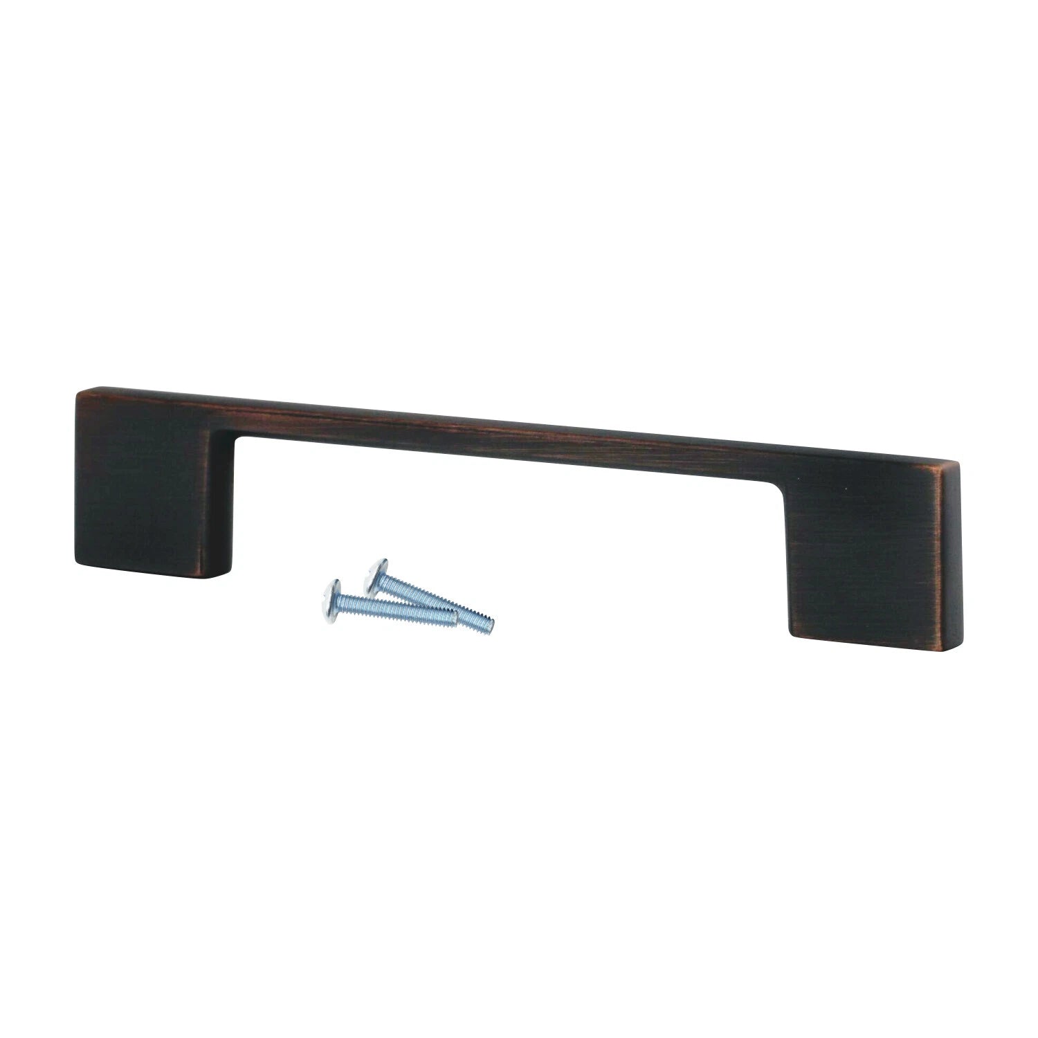 Modern Tele 3-3/4" Brushed Oil-rubbed Bronze Cabinet Handle Pull
