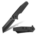 Flissa Pocket Knife 3.5" Folding Stonewash Blade | Built Supply Co