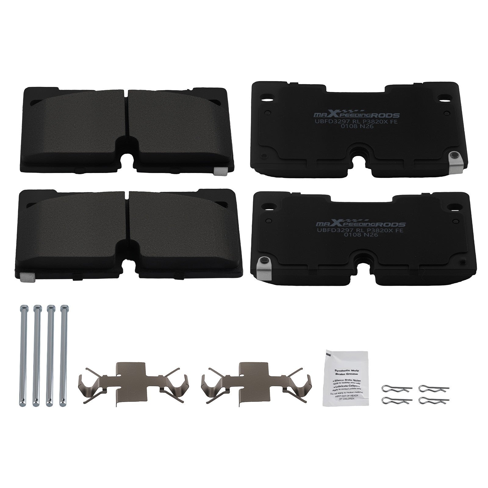 Front Left&Right Brake Pads Kit for GMC Yukon XL/Cadillac Escalade