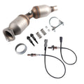 Front Catalytic Converter + Up &Down O2 Sensors for Toyota Prius 1.8L