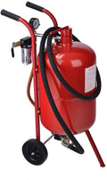 10 Gallon Sandblaster Portable Air Sand Blaster Media Abrasive w/ Nozzle Gun