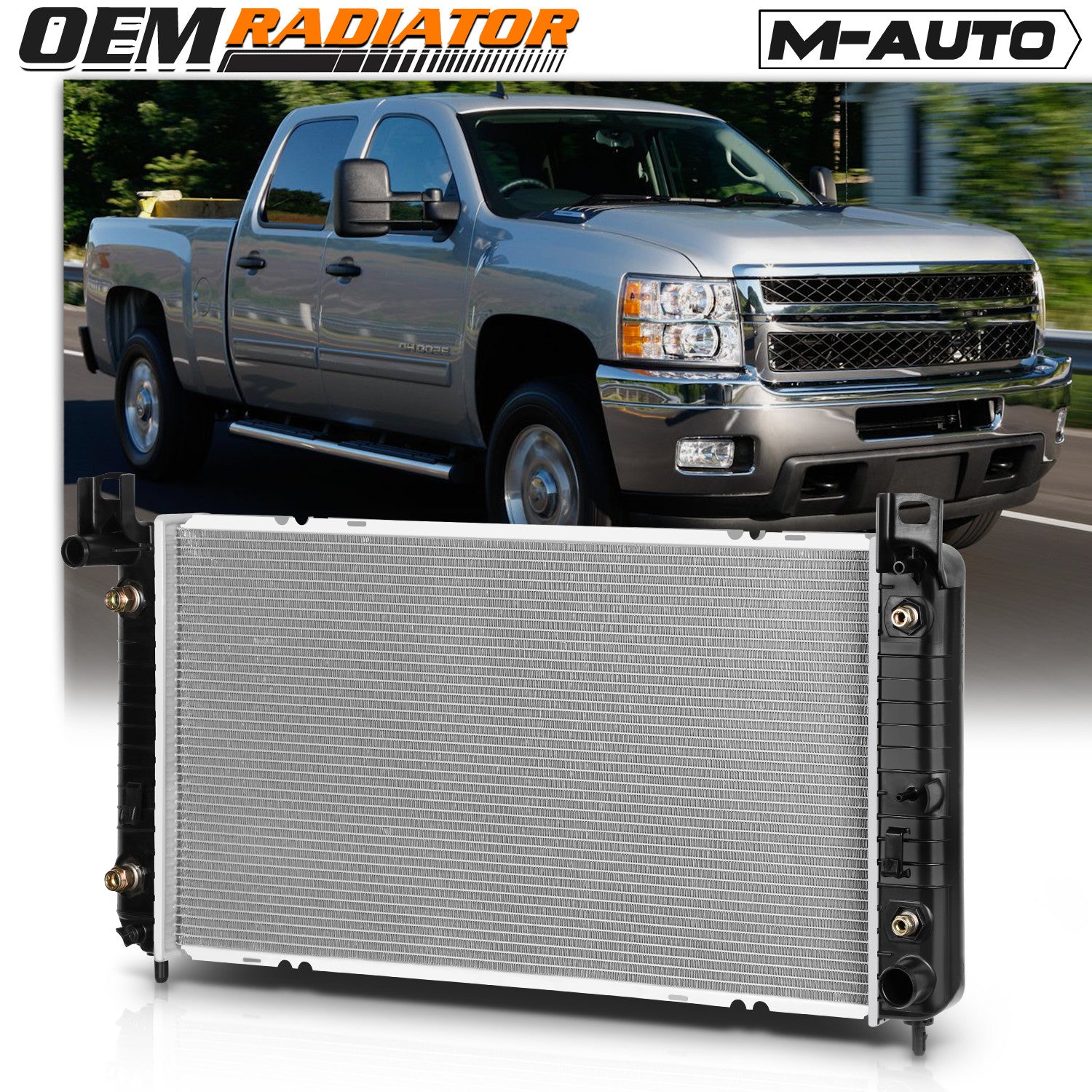 13029 Aluminum Cooling Radiator OE Style Core fit 1999-