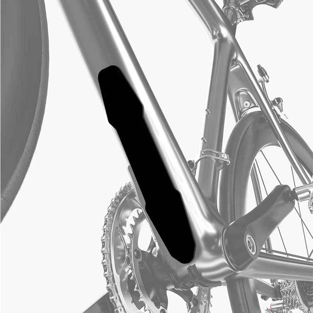 Mountain Bike Down Tube Protector Sticker Silicone Material