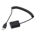 Replacement Np-fw50 Dummy Battery Adapter Usb Cable For Sony A7 A7r2