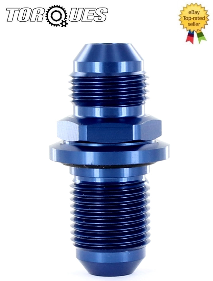 An -12 (an12 an 12) Straight O Ring Sealed Bulkhead / Fuel Cell