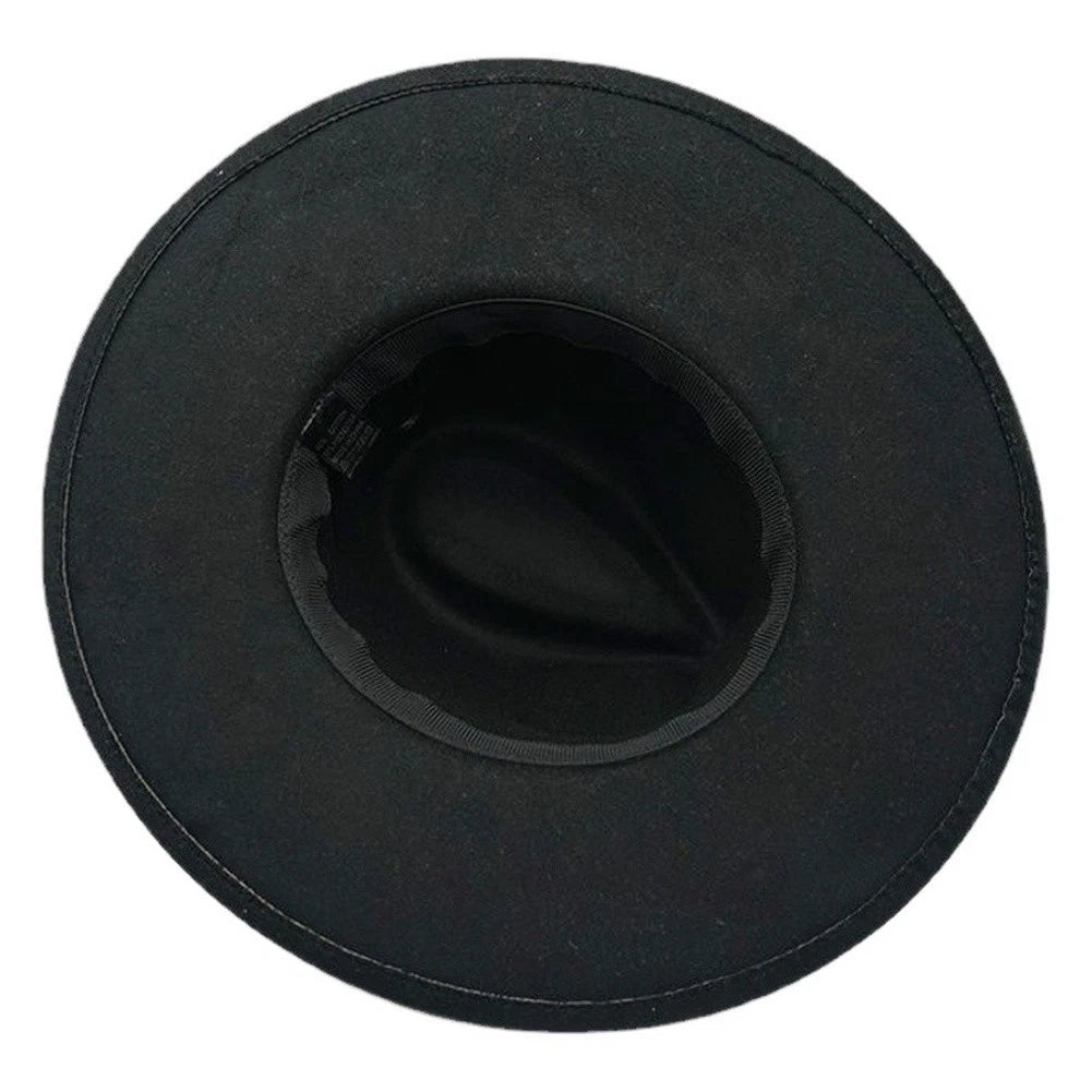 British Retro Wool Felt Hat With Wide Brim For For Men Wofor Men
